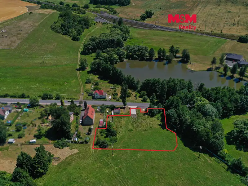 Prodej stavebního pozemku 3701 m², Hájek – náhled fotky 1