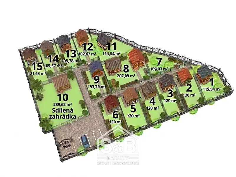 Pronájem zahrady 154 m², Varnsdorf – náhled fotky 1
