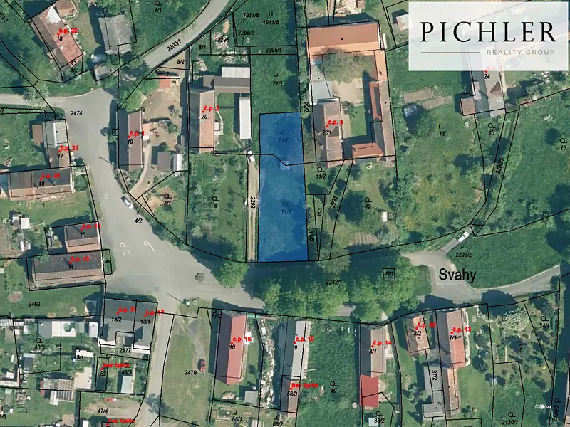 Prodej stavebního pozemku 934 m², Planá – náhled fotky 3