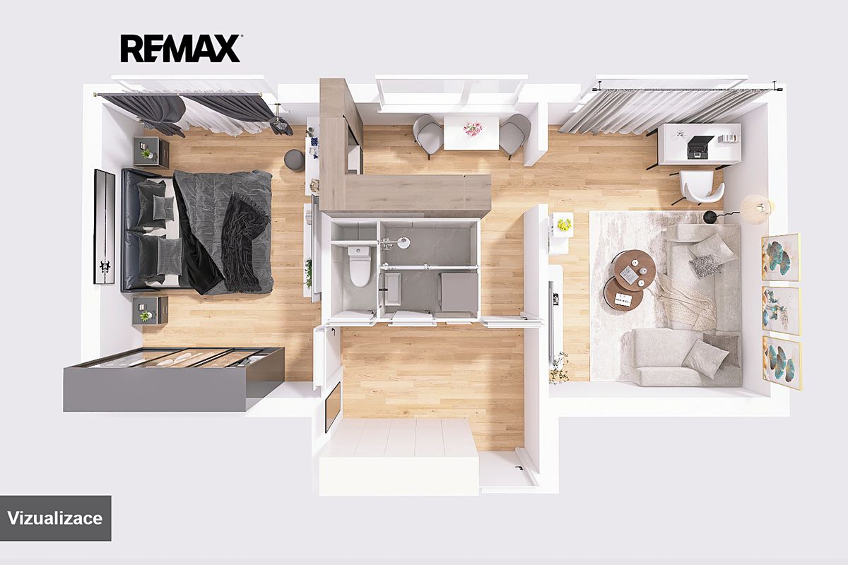 Prodej bytu 2+1 50 m² – fotografie 4