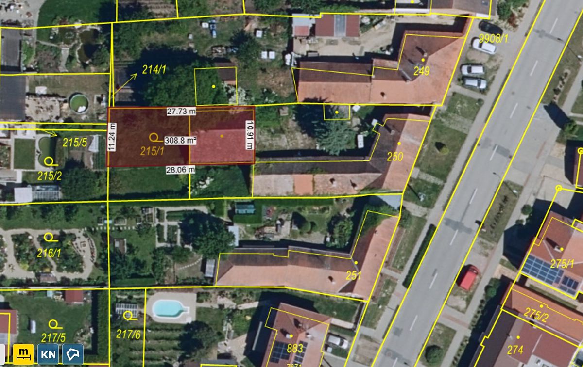 Prodej stavebního pozemku 300 m² – fotografie 3