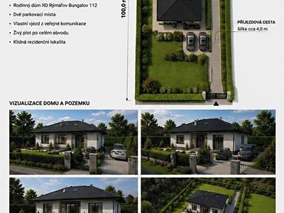 Prodej rodinného domu 112 m², pozemek 1900 m²