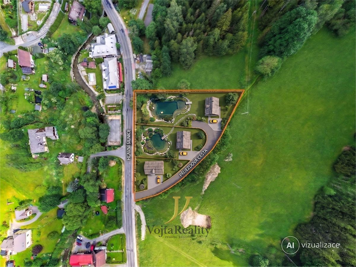 Prodej stavebního pozemku 3999 m² – fotografie 3