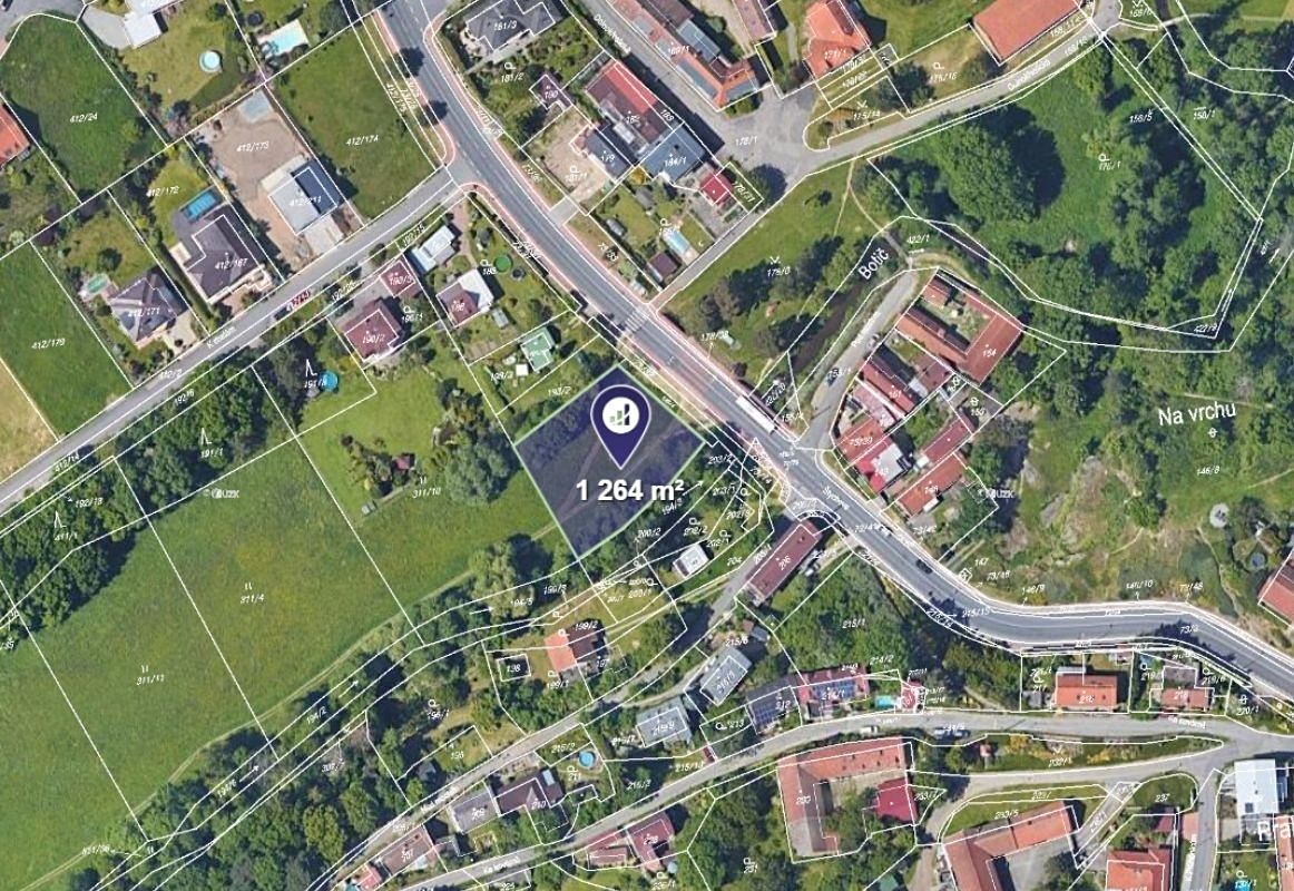 Prodej louky 1264 m²