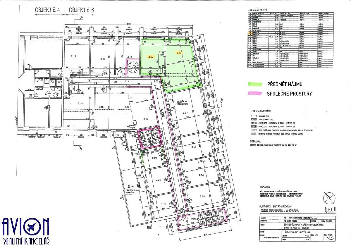 Pronájem kanceláře 69 m² – fotografie 3