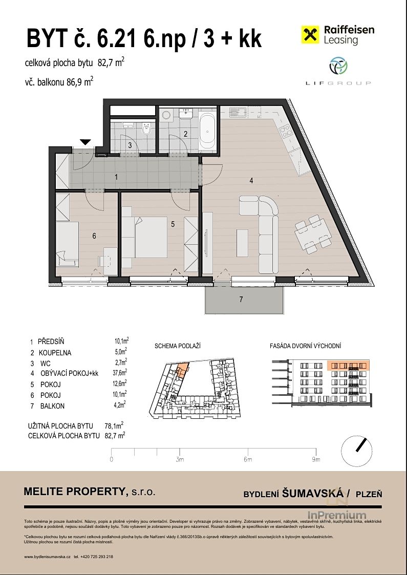 Prodej bytu 3+kk 82 m² – fotografie 5