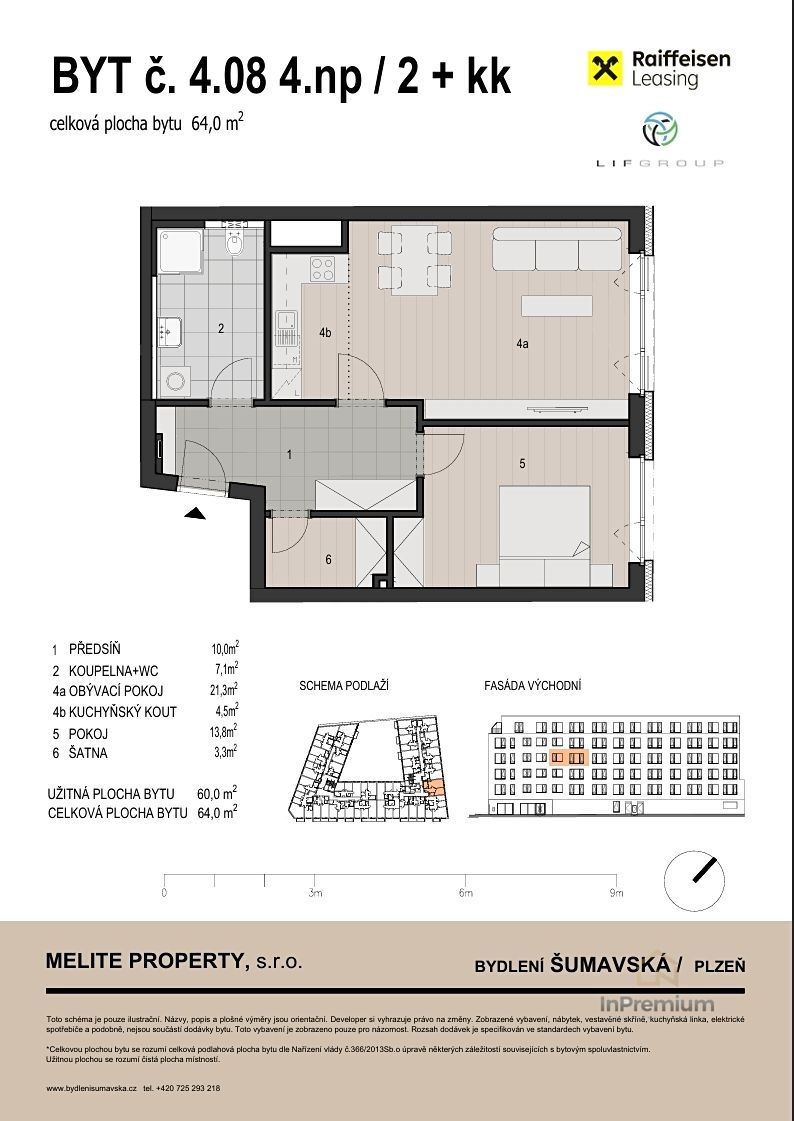 Prodej bytu 2+kk 64 m² – fotografie 5