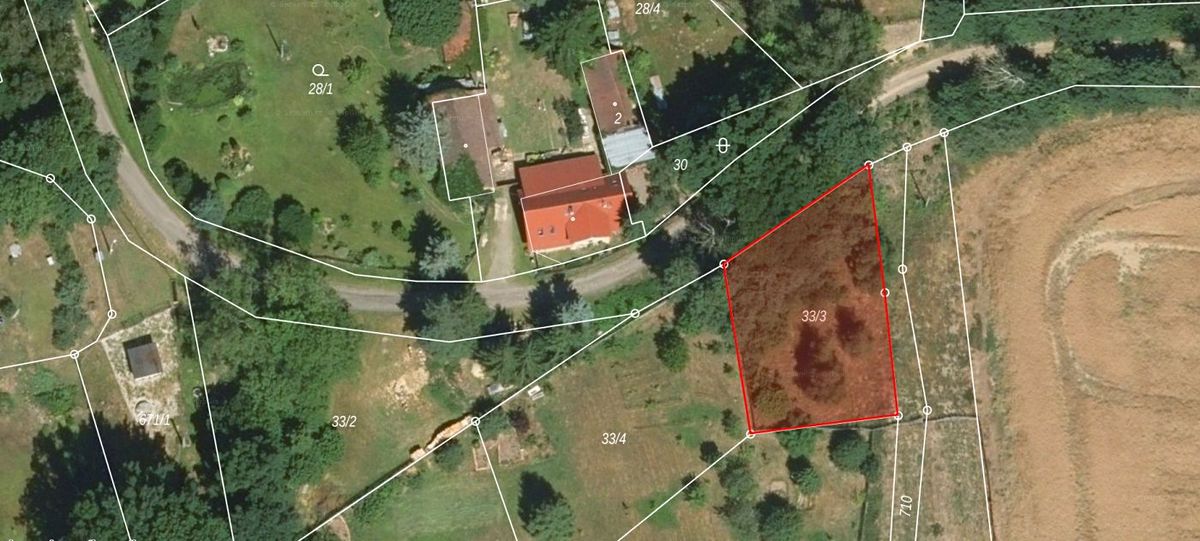 Prodej stavebního pozemku 720 m²