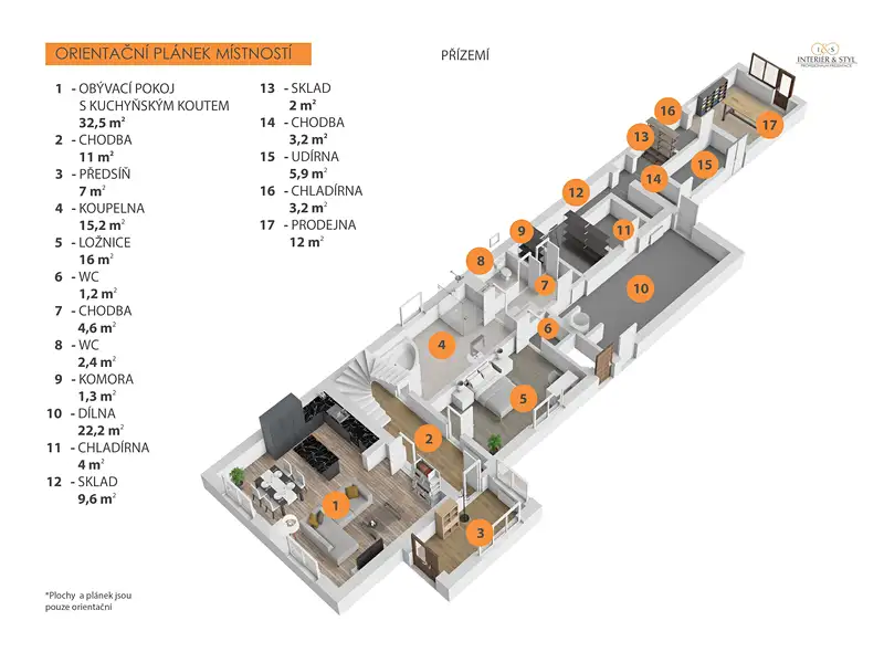 Prodej obchodního prostoru 374 m², Šťáhlavy – náhled fotky 3