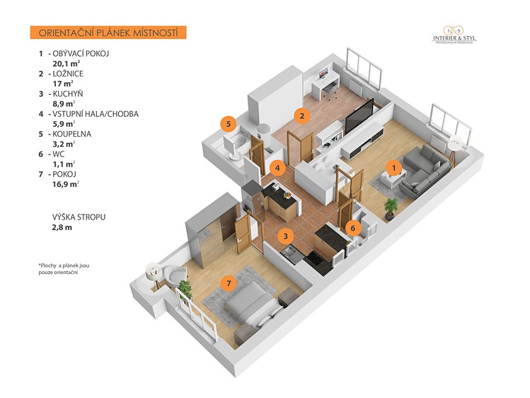 Prodej bytu 3+1, 73 m² (3 z 20)