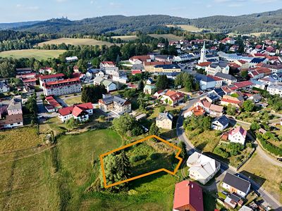 Prodej stavebního pozemku 1662 m²