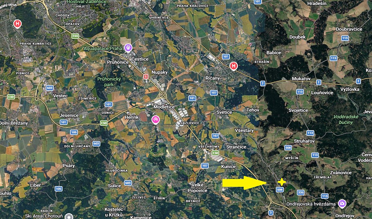 Pronájem stavebního pozemku 1651 m² – fotografie 4