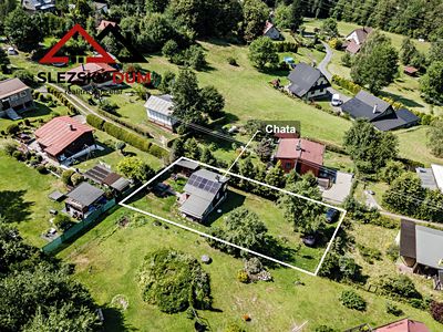 Prodej chaty 36 m², pozemek 549 m²