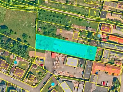 Prodej stavebního pozemku 1655 m²