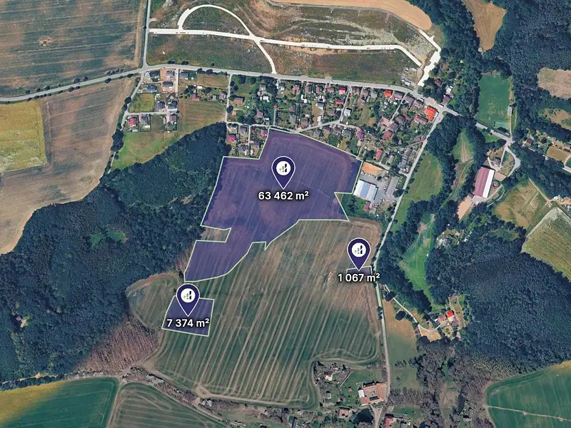 Prodej pole 71903 m², Bystřice – náhled fotky 3