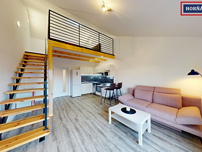 Pronájem bytu 1+kk 46 m²