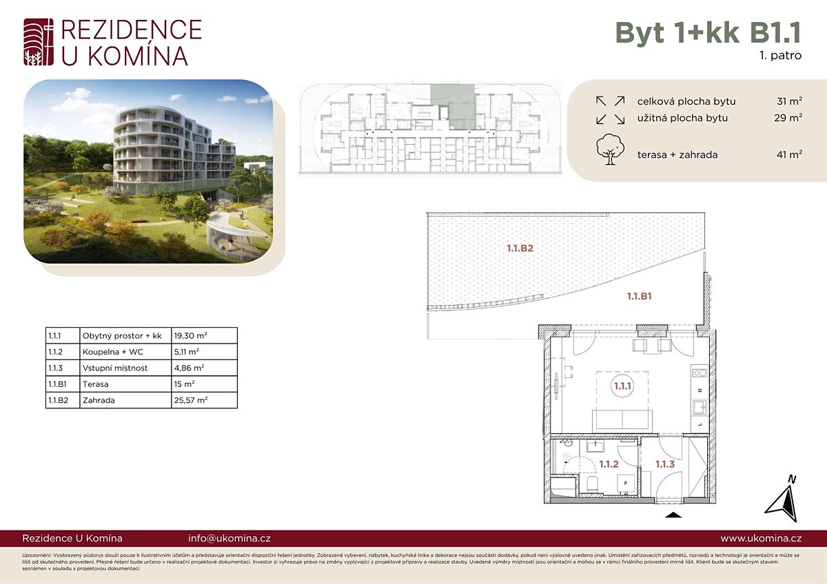 Prodej bytu 1+kk 29 m² – fotografie 5