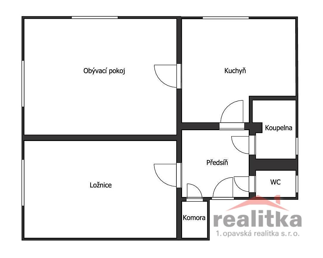Pronájem bytu 2+1 67 m² – fotografie 3