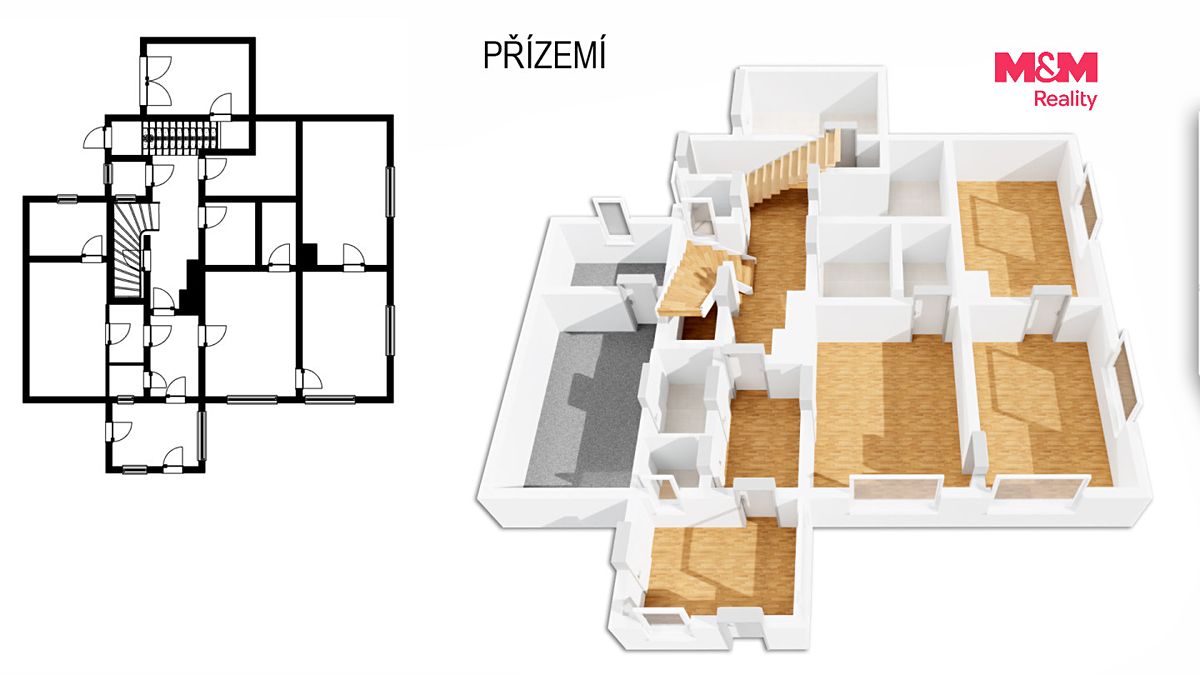 Prodej rodinného domu 194 m², pozemek 6657 m² – fotografie 2