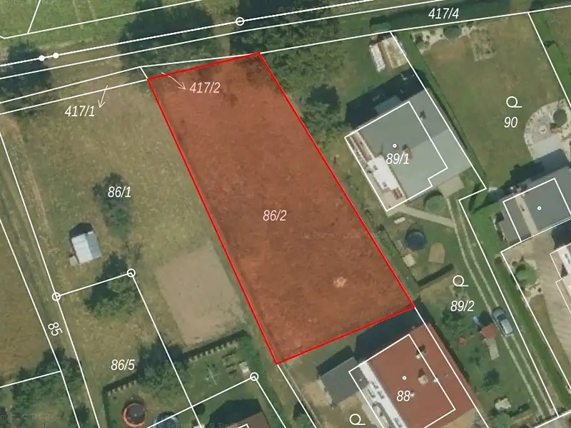 Prodej stavebního pozemku 959 m², Holasovice – náhled fotky 1