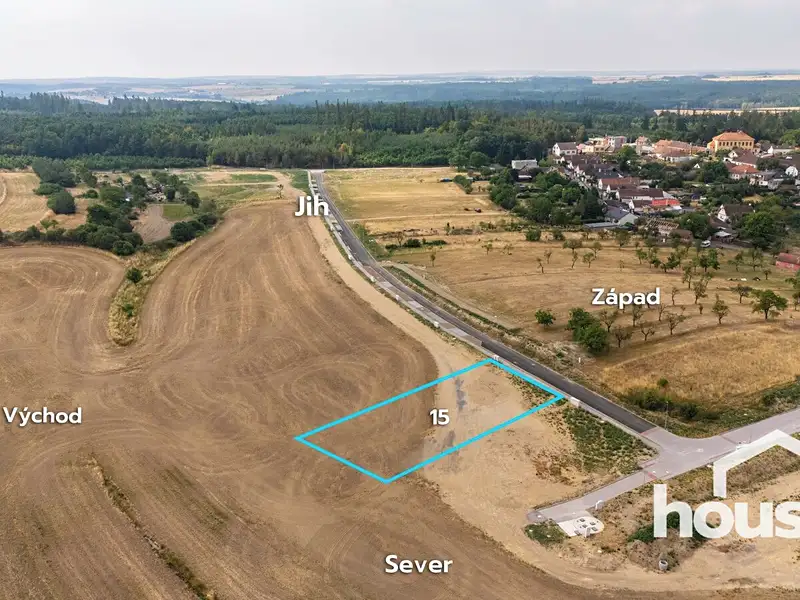 Prodej stavebního pozemku 1253 m², Vranovská Ves – náhled fotky 3