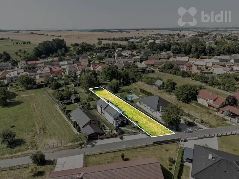 Prodej stavebního pozemku 906 m², Velký Týnec – náhled fotky 3