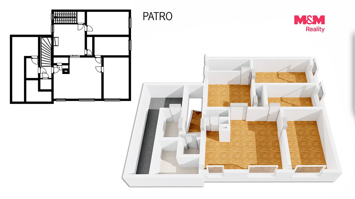 Prodej rodinného domu 194 m², pozemek 6657 m² – fotografie 3