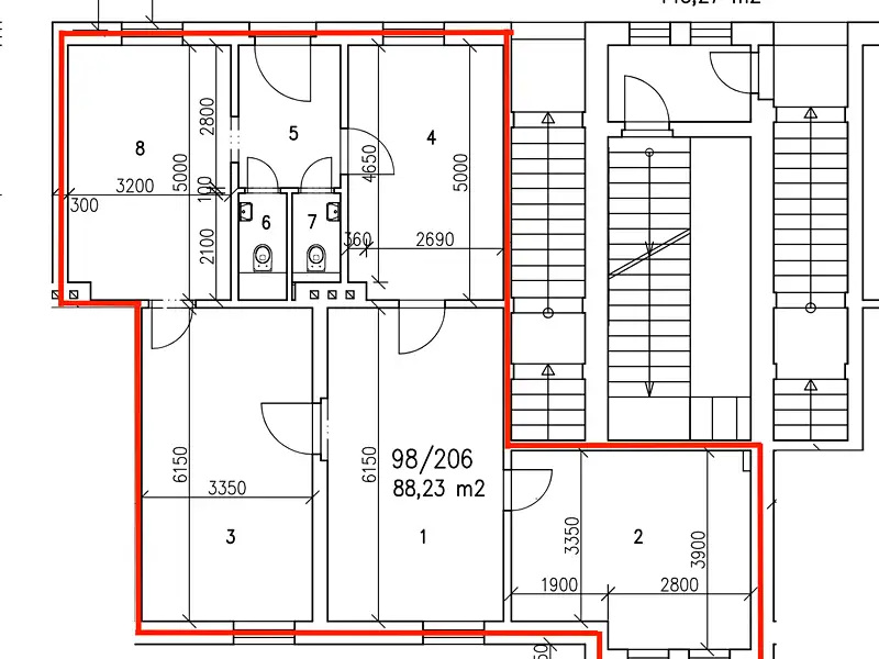Pronájem kanceláře 104 m², Ostrava – náhled fotky 1