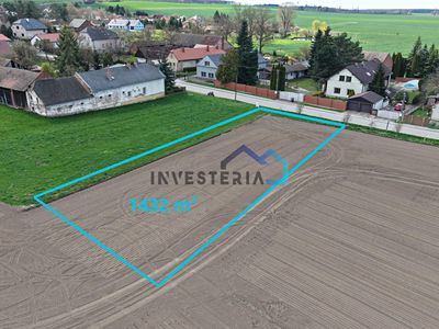 Prodej stavebního pozemku 1432 m²