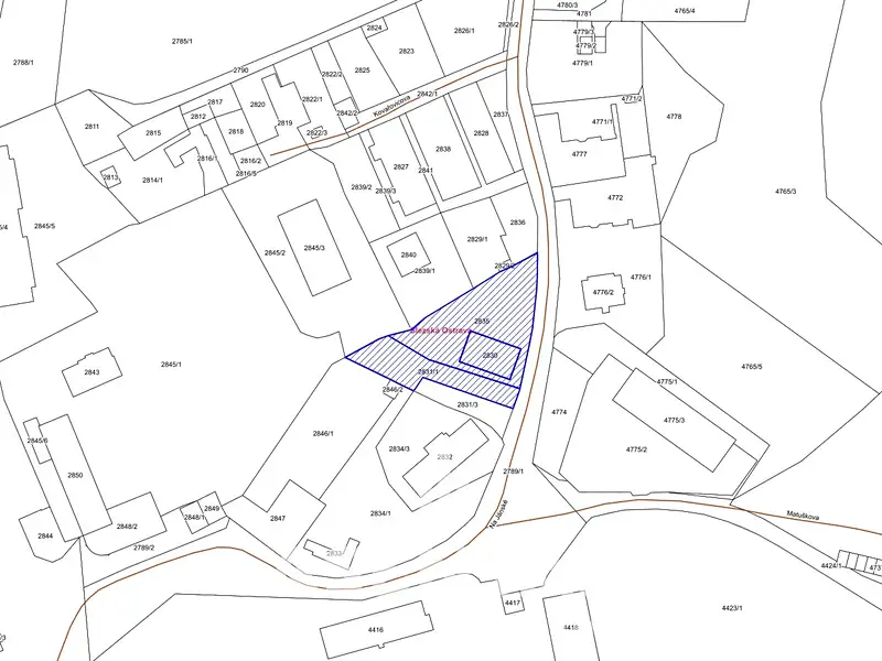 Prodej stavebního pozemku 2246 m², Ostrava – náhled fotky 2