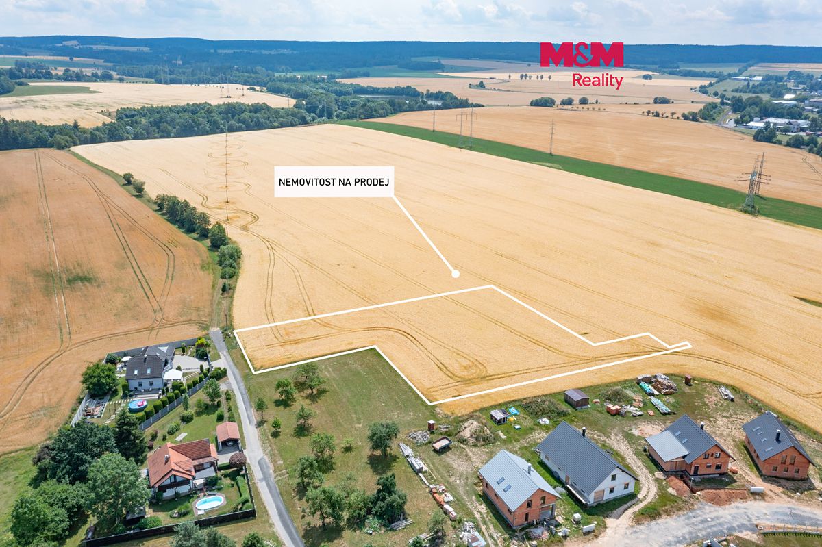 Prodej stavebního pozemku 3649 m²