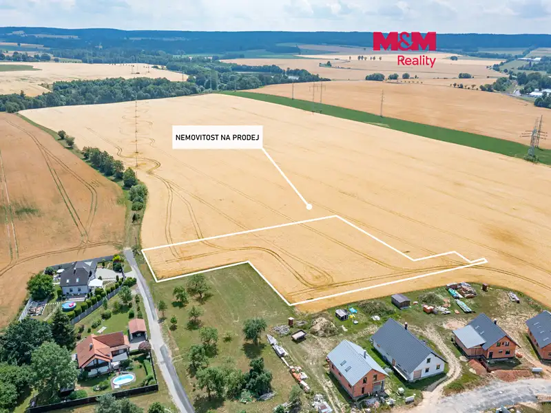 Prodej stavebního pozemku 3649 m², Otradov – náhled fotky 1