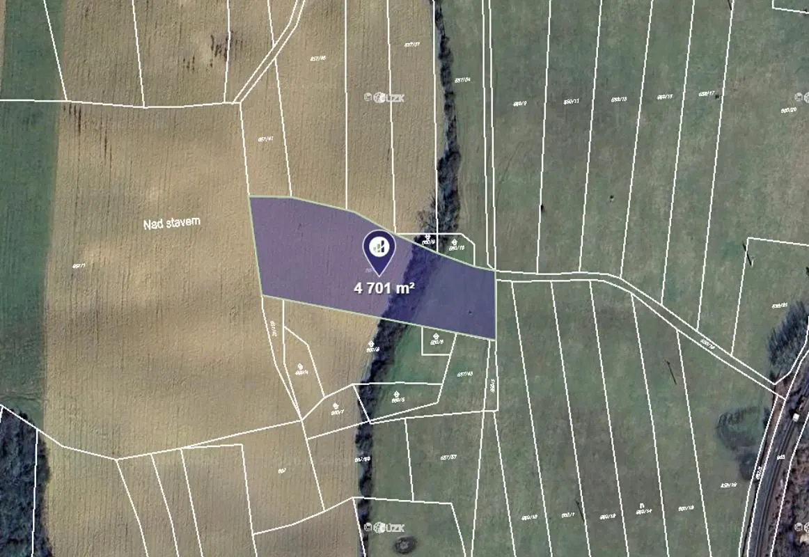 Prodej pole 4701 m²