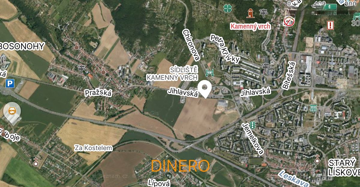 Prodej komerčního pozemku 1295 m²