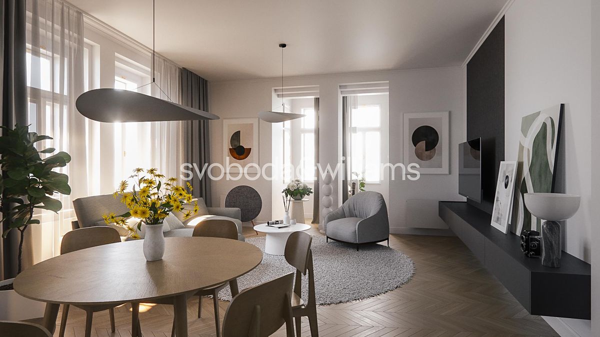 Pronájem bytu 3+kk 80 m²