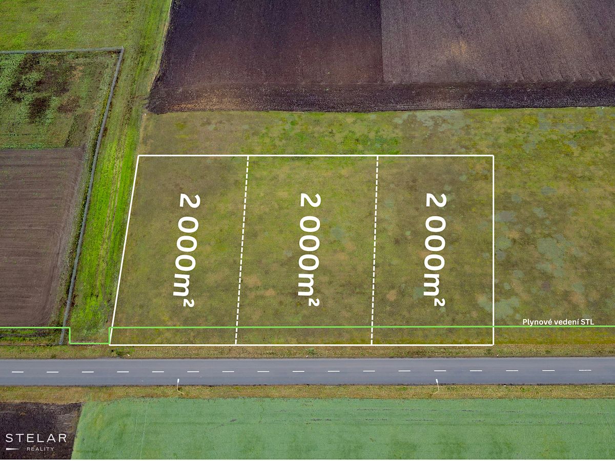 Prodej komerčního pozemku 2000 m² – fotografie 2
