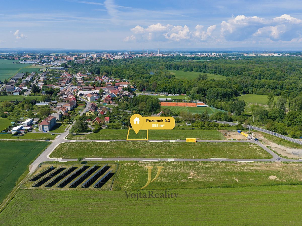 Prodej stavebního pozemku 855 m² – fotografie 2
