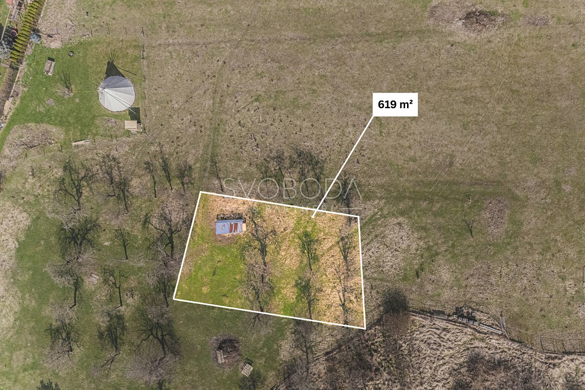 Prodej stavebního pozemku 619 m² – fotografie 2