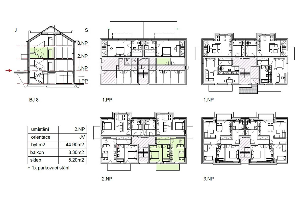 Prodej bytu 2+kk 58 m² – fotografie 5