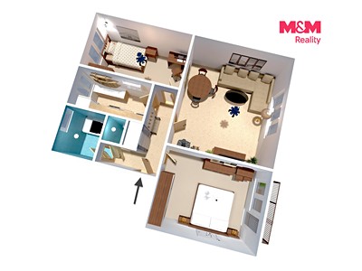 Квартира 3+1 на продаж, 74 м² (2 з 29)