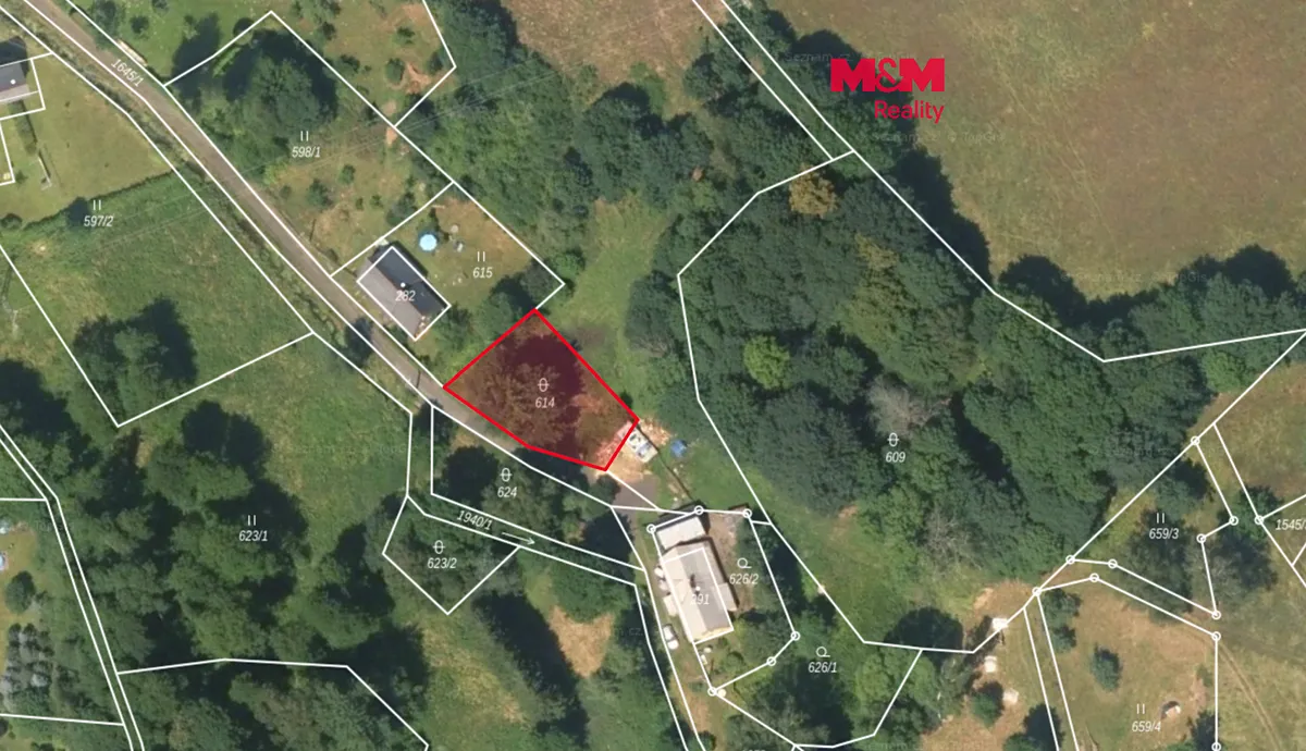 Prodej pozemku 456 m²