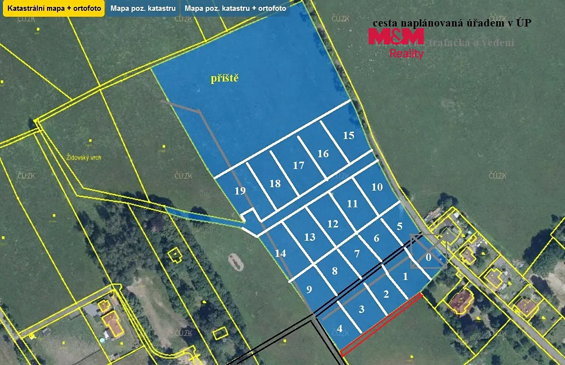 Prodej louky 36593 m²