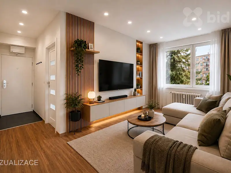 Pronájem bytu 2+kk 40 m², Třinec – náhled fotky 1