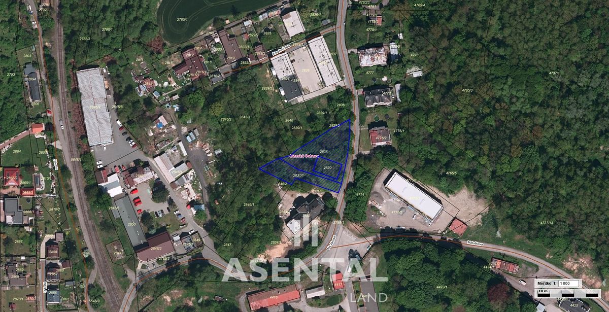 Prodej stavebního pozemku 2246 m²