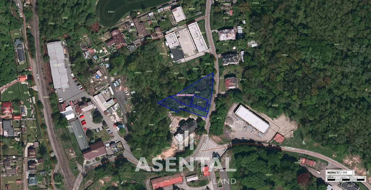 Prodej stavebního pozemku 2246 m²