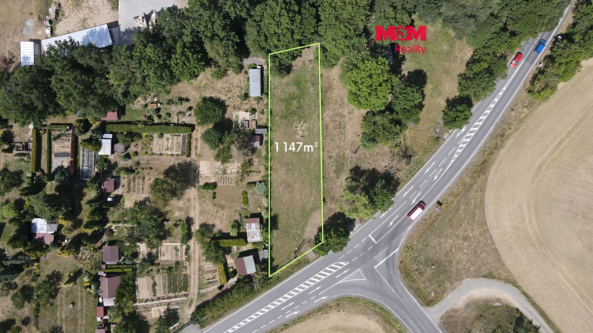Prodej zahrady 1147 m², Bystrovany – fotka 1 z 3