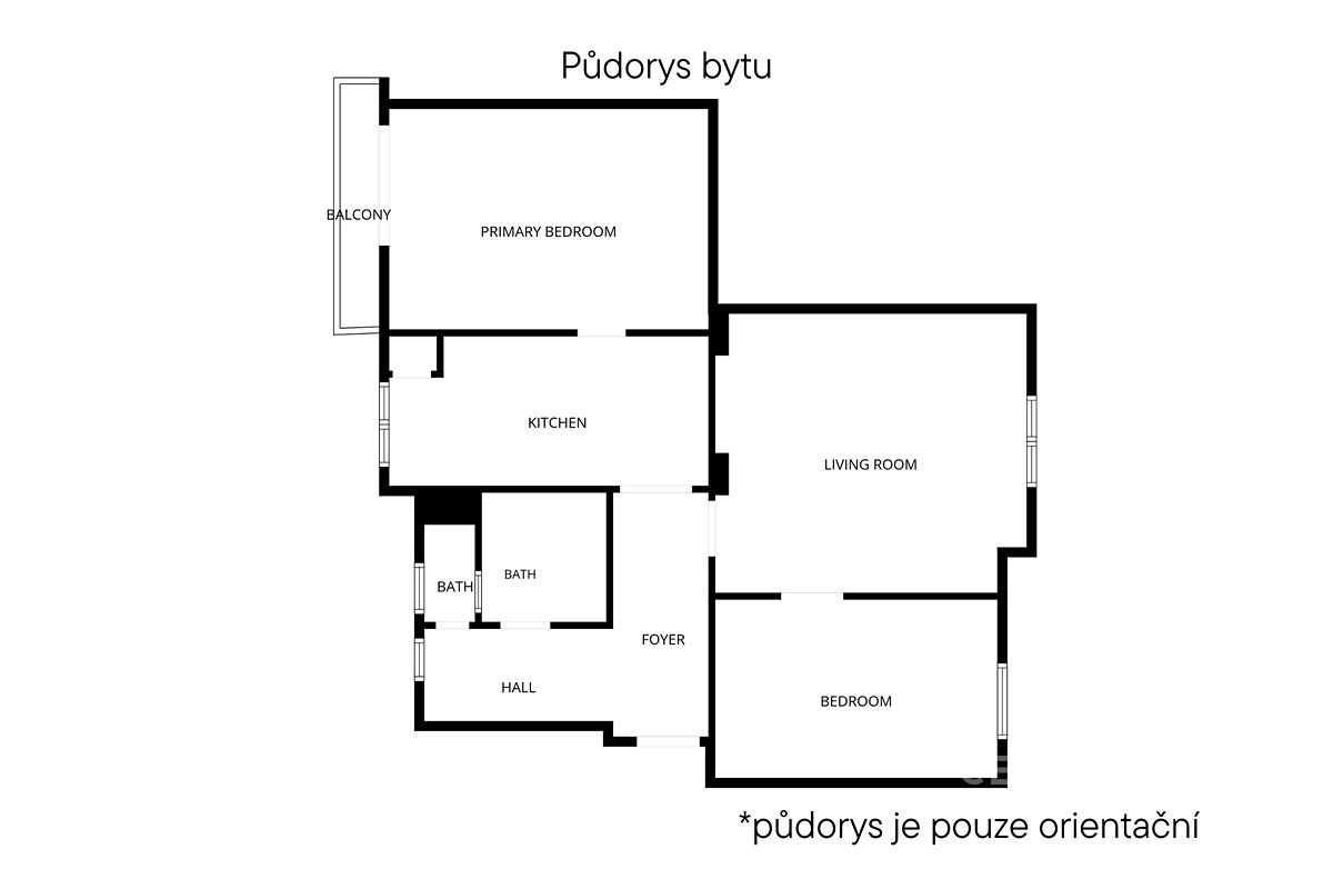 Prodej bytu 3+1 74 m² – fotografie 4