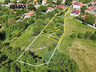 Prodej  stavebního pozemku 4 194 m²
