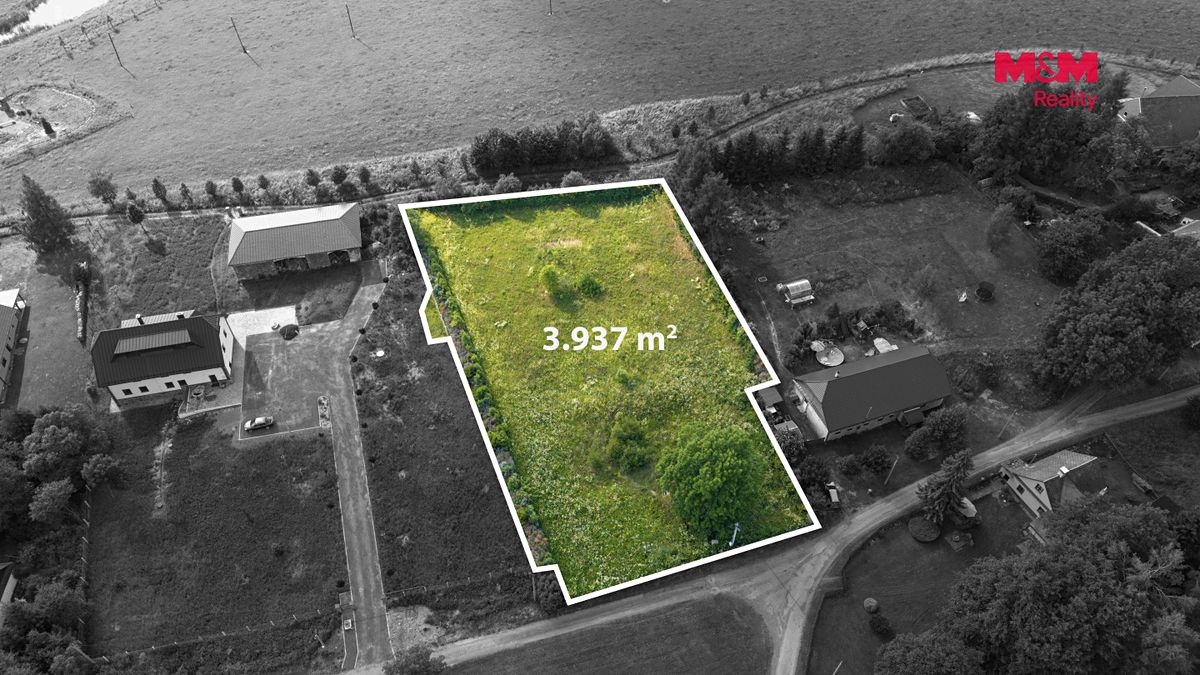 Prodej stavebního pozemku 3937 m² – fotografie 4