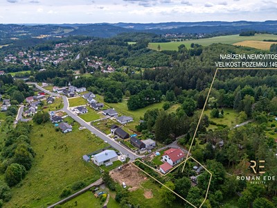Prodej  stavebního pozemku 1 493 m²